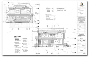 New Custom Home design and drafting services