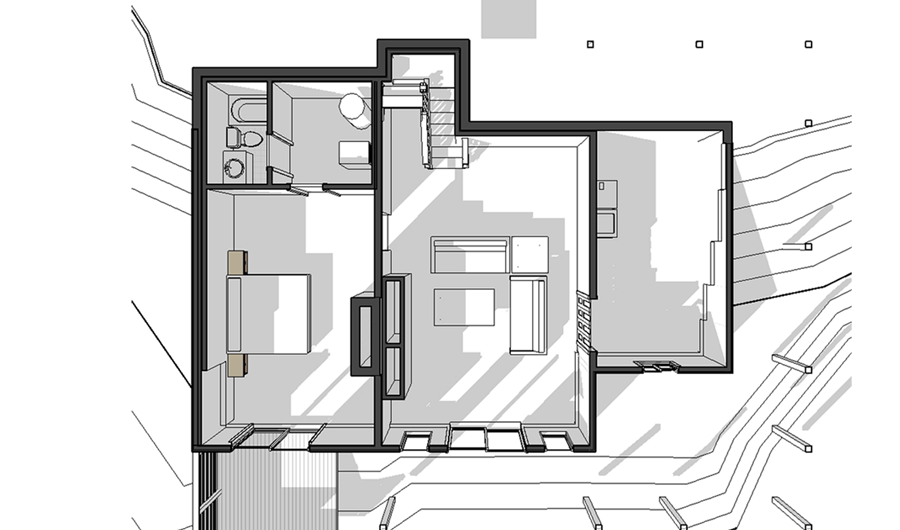 Kelowna basement suite design services floor plans before renovation